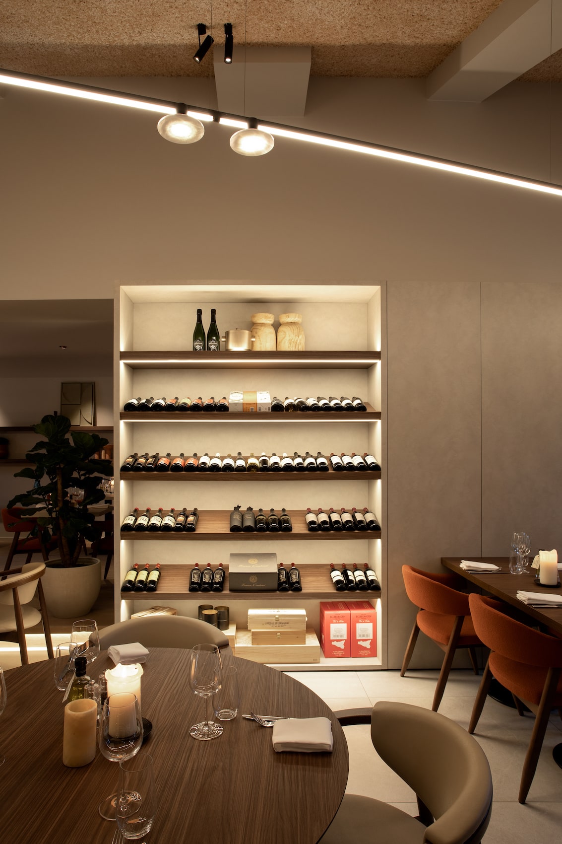 Gezellig restaurantinterieur van Huize Germeaux
